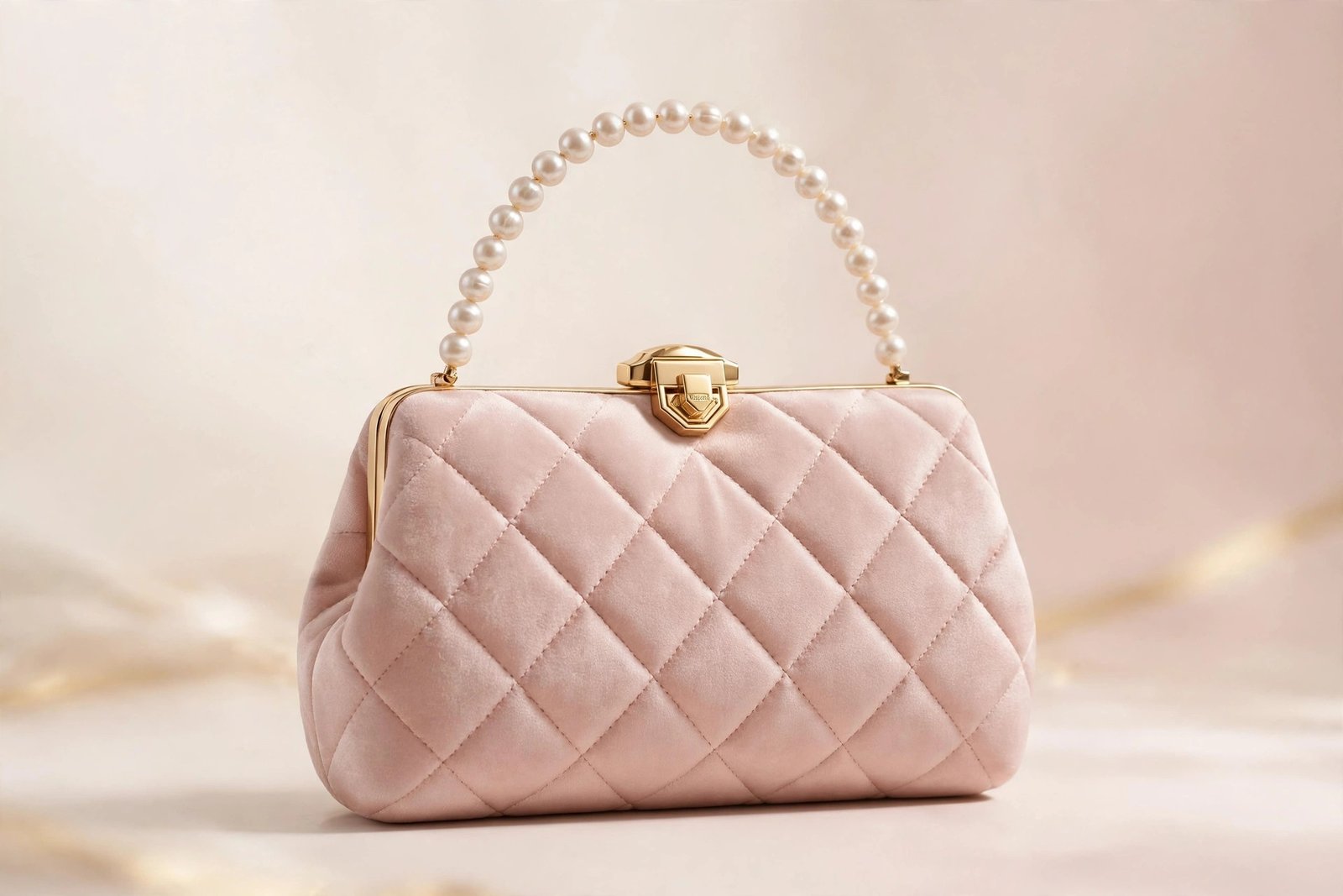 Pearl Handle Evening Clutch